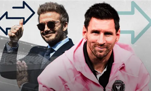 David Beckham, Lionel Messi, Inter Miami, 2025