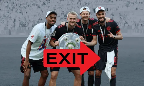 Noussair Mazraoui, Ryan Gravenberch, Matthijs de Ligt, Bayern München