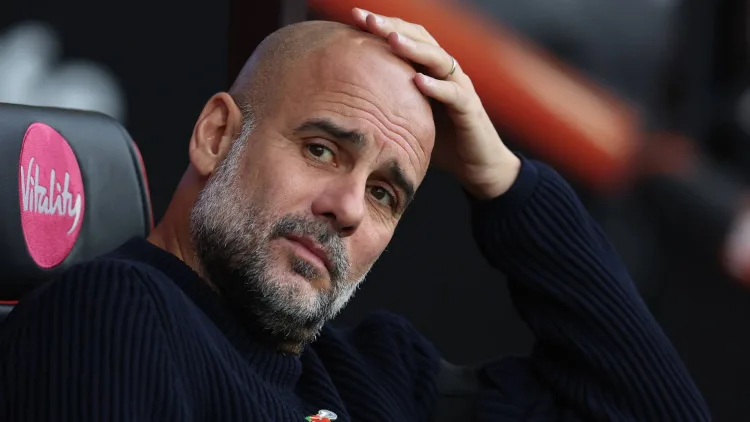 Pep Guardiola is in the last year of his Man City contract