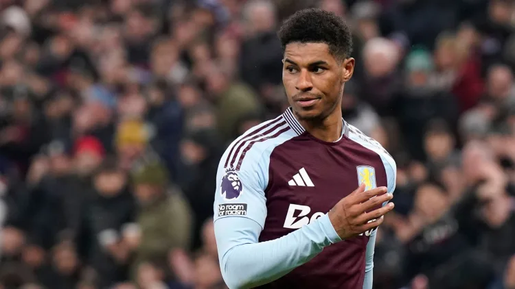 Tottenham are interested in signing Man Utd winger Marcus Rashford, who is currently on loan at Aston Villa
